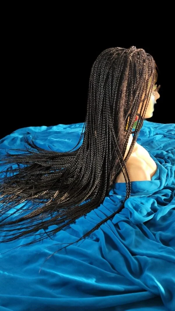 Pain-Free 22" Knotless Box Braids with Lace Closure and Baby Hair - Instant, NWT
