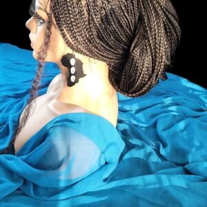 Pain-Free 22" Knotless Box Braids with Lace Closure and Baby Hair - Instant, NWT