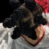 Luxurious Handcrafted Bantu Knot Braided Wig: Jet Black, Absolutely Gorgeous NWT