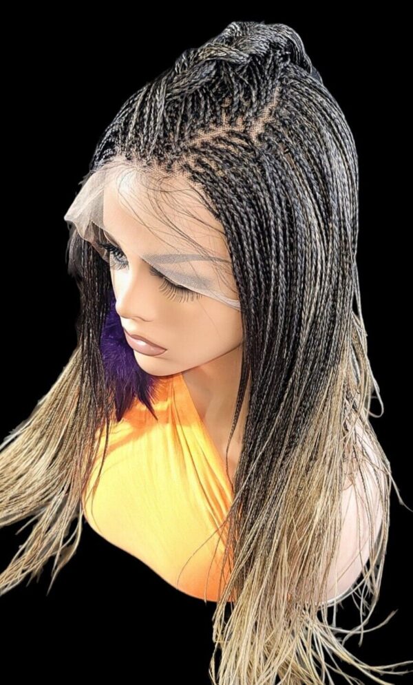 Stunning Style Revolution: 100% Handmade Micro Millions Braided wigs NWT, Long
