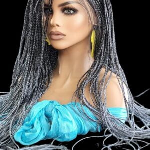 Braided wig 100% handmade, ombre wig, NWT exotic colors absolutely gorgeous