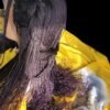 Braided wigs, 100% handmade, long braids gorgeous, ALINA, NWT Ombre Purple Wig