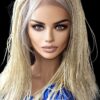 Premium Hand-Braided wig color #613 Blonde micro million braids- long wig - NWT