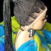 Braided wig 100% handmade, black Wig NWT Ghana Weave absolutely gorgeous. Long