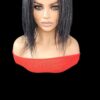 Handmade Braided Lace Wigs, Bob cut, short Micro millions braids. NWT Jet Black