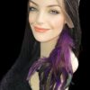 Braided Wig "ALINA", Stunning Long Braids, New with Tags, Ombre Purple Full Lace