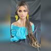 Handmade Braided Shuku Wig with Updo and Ponytail - NWT Ombre Wig, Long Wig