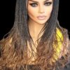 Braided wigs, 100% handmade, long Micro Millions braids gorgeous, ALINA, NWT