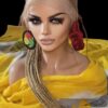 100% handmade, Braided wigs blond Wig NWT Ghana Weave absolutely gorgeous.