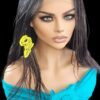 Handmade Braided Lace Wigs, Bob cut, short Micro millions braids. NWT Color 99j