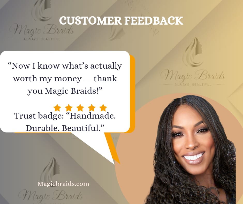 Magic Braids - Handmade Wigs by Black-Owned Brand